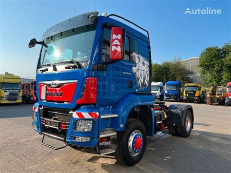 Man Tgs X Euro Ciagnik Siod Owy Z Hydraulik Wywrotu Truck