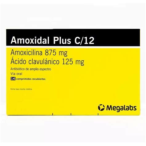 Amoxidal Plus C Caja X Comp