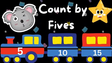 Count By Fives Skip Counting Songs Counting In Fives Number Song