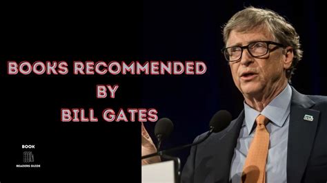 The Best Books Recommended By Bill Gates Book Readers Guide Youtube