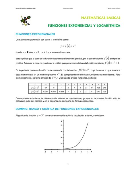 16 Funciones Exponencial Y Logaritmica PDF