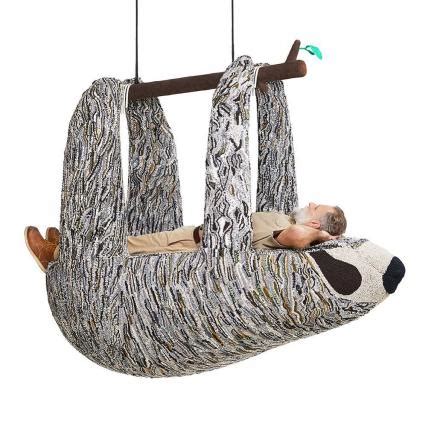 This Giant Hanging Sloth Lounger Looks Like The Ultimate Relaxation Spot