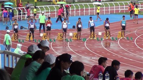 20160930131933 105年全國中等學校田徑錦標賽國男組100公尺預賽第4組 中市后綜高中鄭閔鴻 新北鷺江國中張瑋宸 屏縣東港高中林冠臻進準决賽。 Youtube