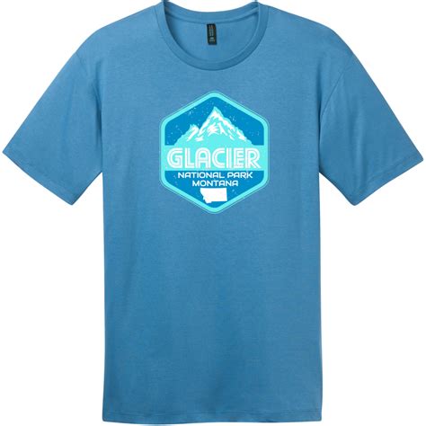 Glacier National Park Montana T Shirt Printed Shirts Tee Shirts Glacier National Park Montana