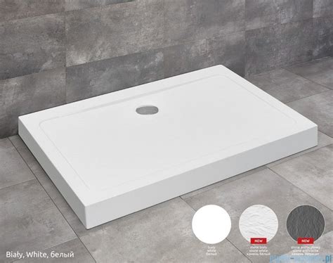 Radaway Doros D Compact Stone brodzik 100x80 biały SDRD1080 05 04S