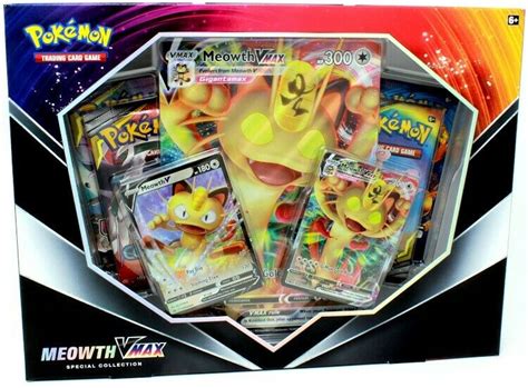 POKEMON MEOWTH VMAX SPECIAL COLLECTION 6 BOX CASE BLOWOUT CARDS Values