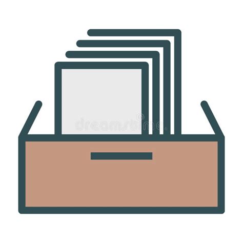 Paper Desk Illustration Stock Illustration Illustration Of Keyboard