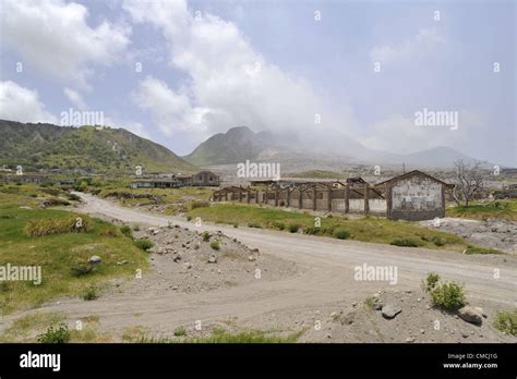 Montserrat volcano plymouth hi-res stock photography and images - Alamy