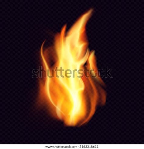 Fire Png Realistic Fire Flame Transparent Stock Vector (Royalty Free) 2163318611 | Shutterstock