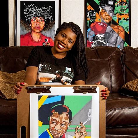 Domonique Browns Art Brings Representation To People Of Color — And