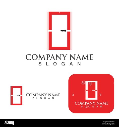 Door Logo And Symbol Vector Stock Vector Image And Art Alamy