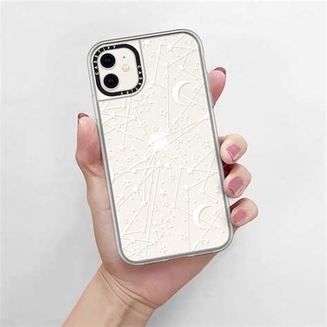 Casetify Grip Iphone Case Sun Moon Stars White Galaxy By Famenxt