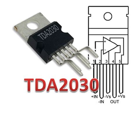 Tda2030 Audio Amplifier Datasheet Pinout Features 49 Off