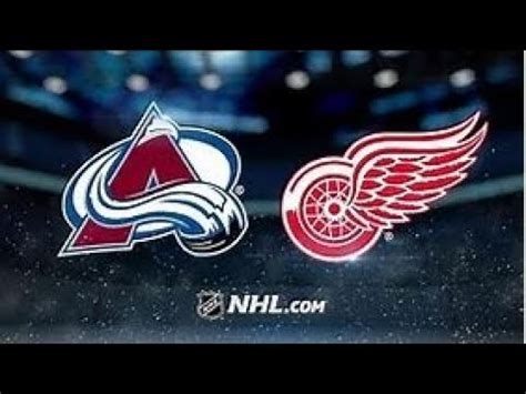 Top Rivalry Moments Detroit Red Wings Vs Colorado Avalanche Youtube