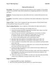 NSG 117 Fluid And Electrolytes Module Docx Nsg 117 Med Surg Nsg 1