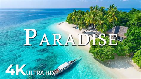 Paradise Island K Scenic Relaxation Film With Peaceful Relaxing