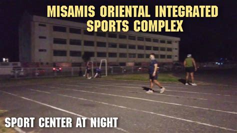 Misamis Oriental Integrated Sports Complex At Night Cagayan De Oro