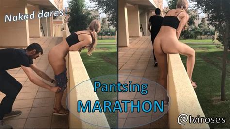 Pantsing Marathon Naked Dares Lazycat Reviews