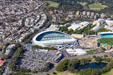 Aerial Stock Image Sydney Football Stadium