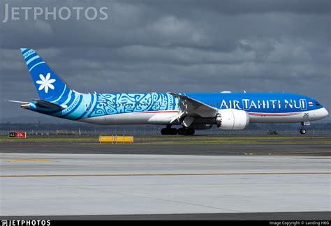 F Onui Boeing Dreamliner Air Tahiti Nui Landing Hkg Jetphotos