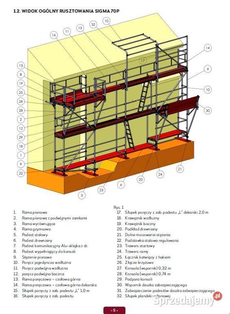 Rusztowania rusztowanie elewacyjne fasadowe ramowe 178 5 m2 Poznań