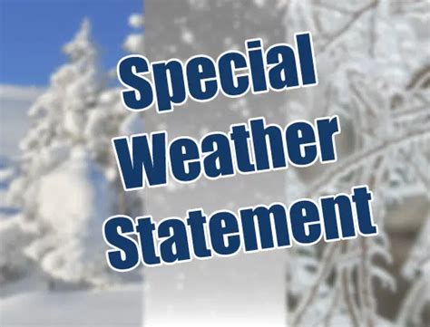 Environment Canada Issues Special Weather Statement Lanarkleedstodayca