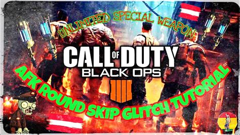 AFK ROUND SKIP GLITCH TUTORIAL TAG DER TOTEN CALL OF DUTY BLACK OPS 4