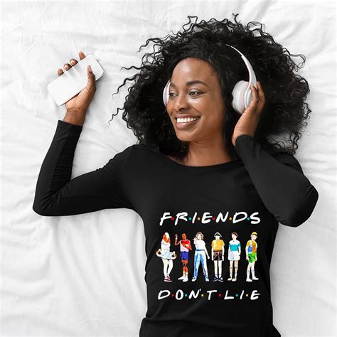 Stranger Things Characters Friends Dont Lie Shirt Hoodie Sweater