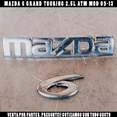 Emblema Cajuela Mazda Mod Original Mercadolibre