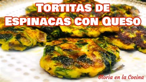 Receta De Tortitas De Espinacas Con Queso Deliciosas Saludables Y