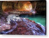 Subway Slot Canyon Photograph by Justin Reznick Photography