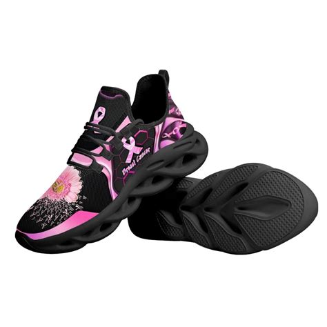 Pink Cancer Tennis Shoes