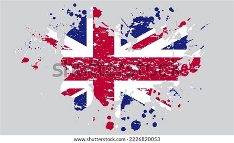 Grunge Uk Flagvector British Flag Uk Stock Vector Royalty Free