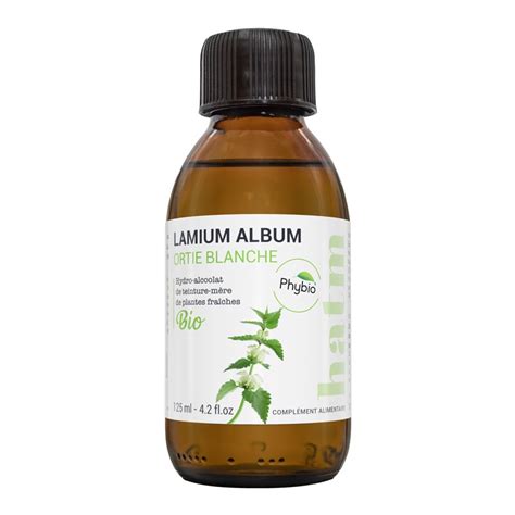 H A T M Lamium Album Biologique Ml