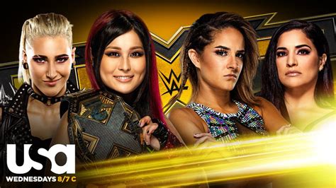 Io Shirai & Rhea Ripley Vs. Dakota Kai & Raquel González Announced For ...