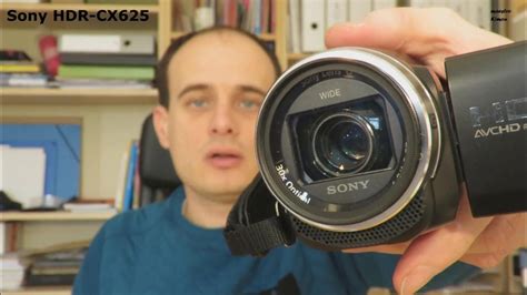 Sony Hdr Cx625 Camera Review Youtube