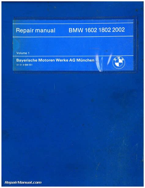 BMW Automobile Manuals Repair Manuals Online