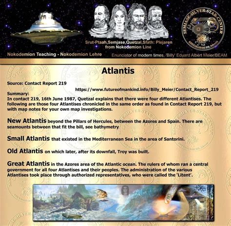 Atlantis Source Contact Report 219 Summary In Contact 219 16th June