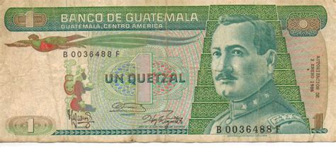 1 Quetzal Guatemala Numista