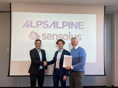 Alps Alpine And Sensolus Join Forces To Address Mass Market For Iot