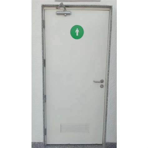 Powder Coated Hmps Steel Door For Office Thickness 25mm At Rs 4500