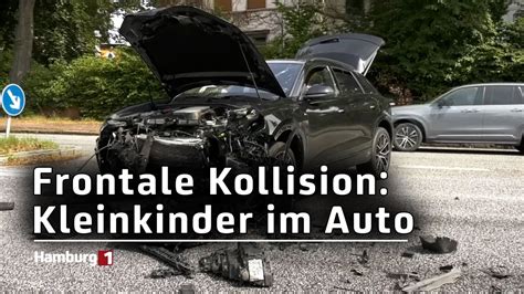 Verkehrsunfall Zwei Suv S Sto En Frontal Zusammen Youtube