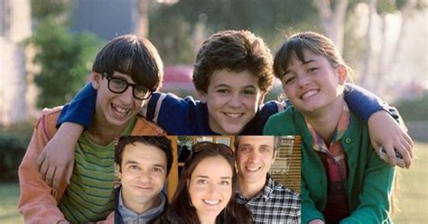 The Wonder Years Main Trio Of Fred Savage Josh Saviano And Danica