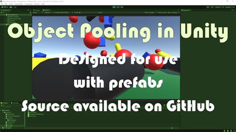 Object Pooling In Unity Example Youtube