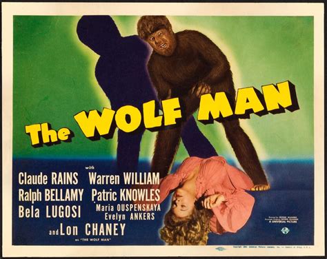 The Wolfman (1941) movie poster – Dangerous Universe