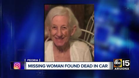 Mcso Finds Body Believed To Be Missing Peoria Woman