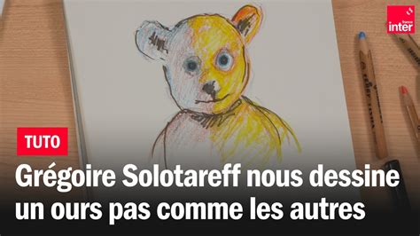 Livre pour enfants Grégoire Solotareff Comment dessiner Un ours pas