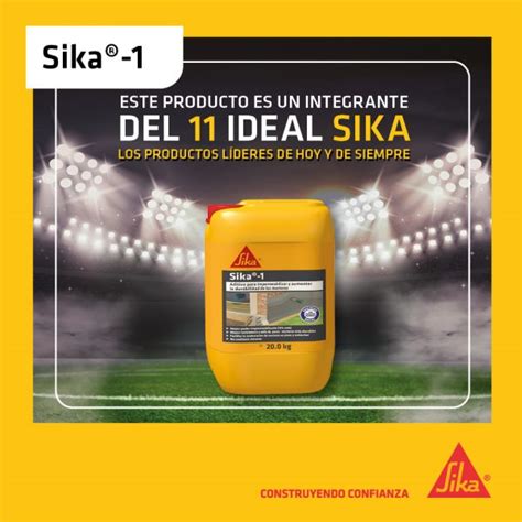 Sika 1 Aditivo Impermeabilizante Para Morteros Y Concretos 60Kg Casa