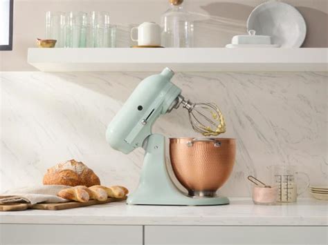 Kitchenaid S Newest Stand Mixer Color Is Blossom Fn Dish Behind