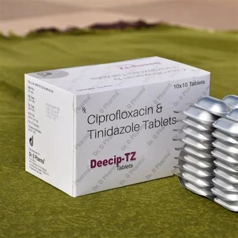 Ciprofloxacin & Tinidazole at Rs 115/strip mrp | Sector 5 | Baddi| ID ...